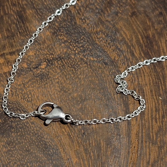 Silver Colored 'Saddle Up" Horse Necklace - Picture 5 of 5